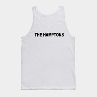 The Hamptons Black Tank Top